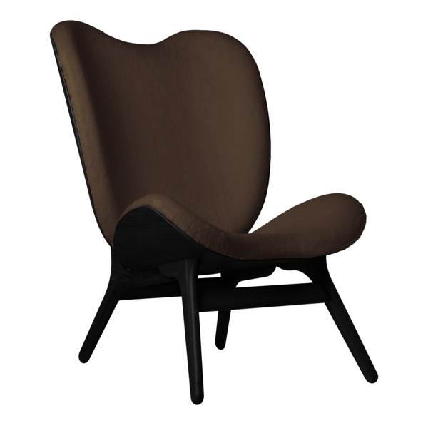 Umage   Conversation Piece Høj Black Oak Teddy Brown