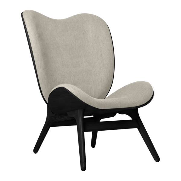 Umage   Conversation Piece Høj Black Oak White Sands