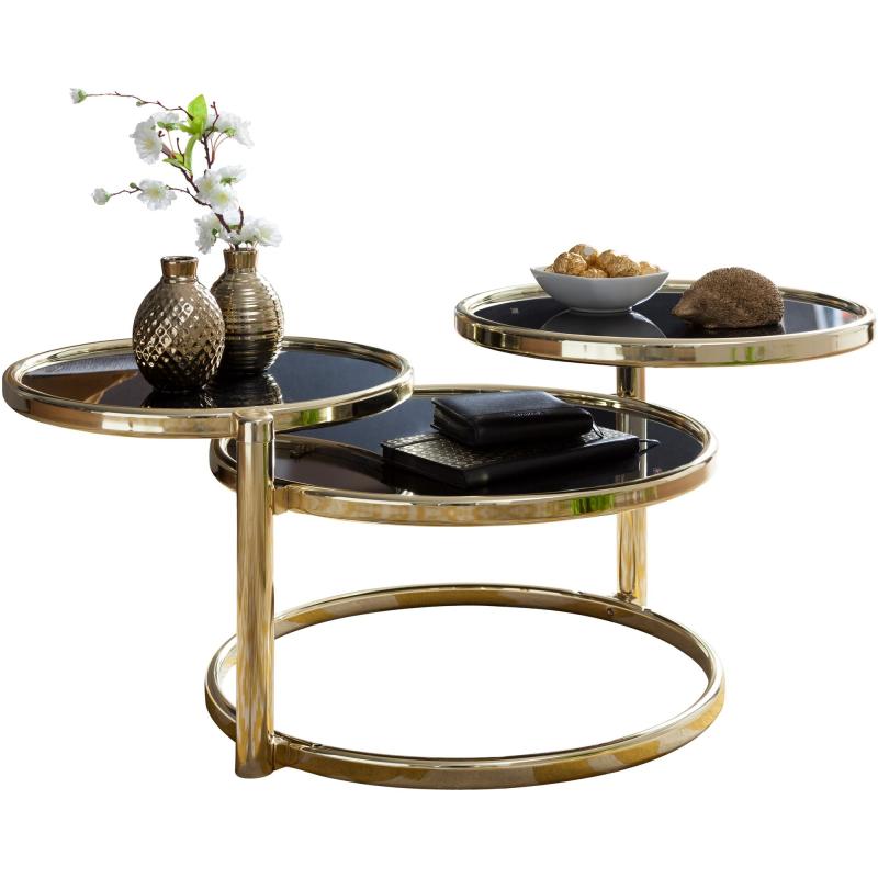 Susi Sidebord i Metalglas - Guld Tilbud!
