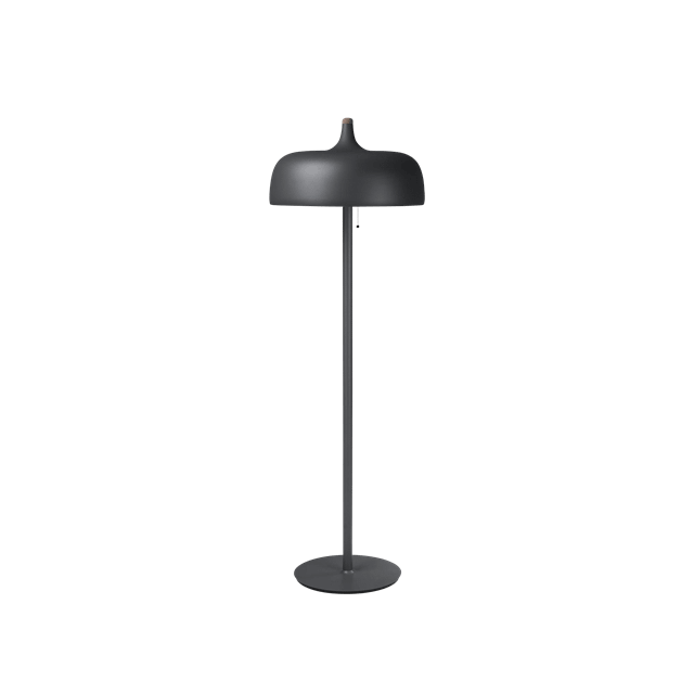 Northern Acorn Gulvlampe i Mat Grå - Elegant Design