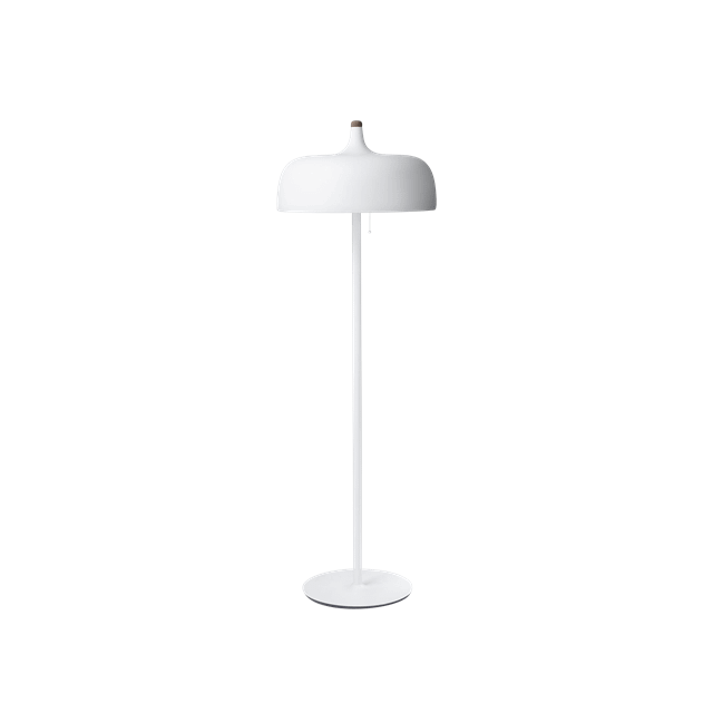 Northern Acorn Gulvlampe - Mat Hvid Designet af Atle Tveit