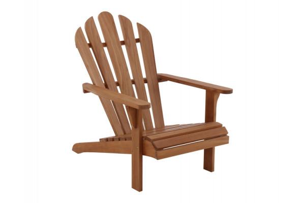 Teak Adirondackstol - Komfort til haven!