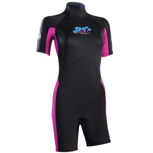 Adrenalin Våddragt til Kvinder - Aquasport Spring, Sort/Pink