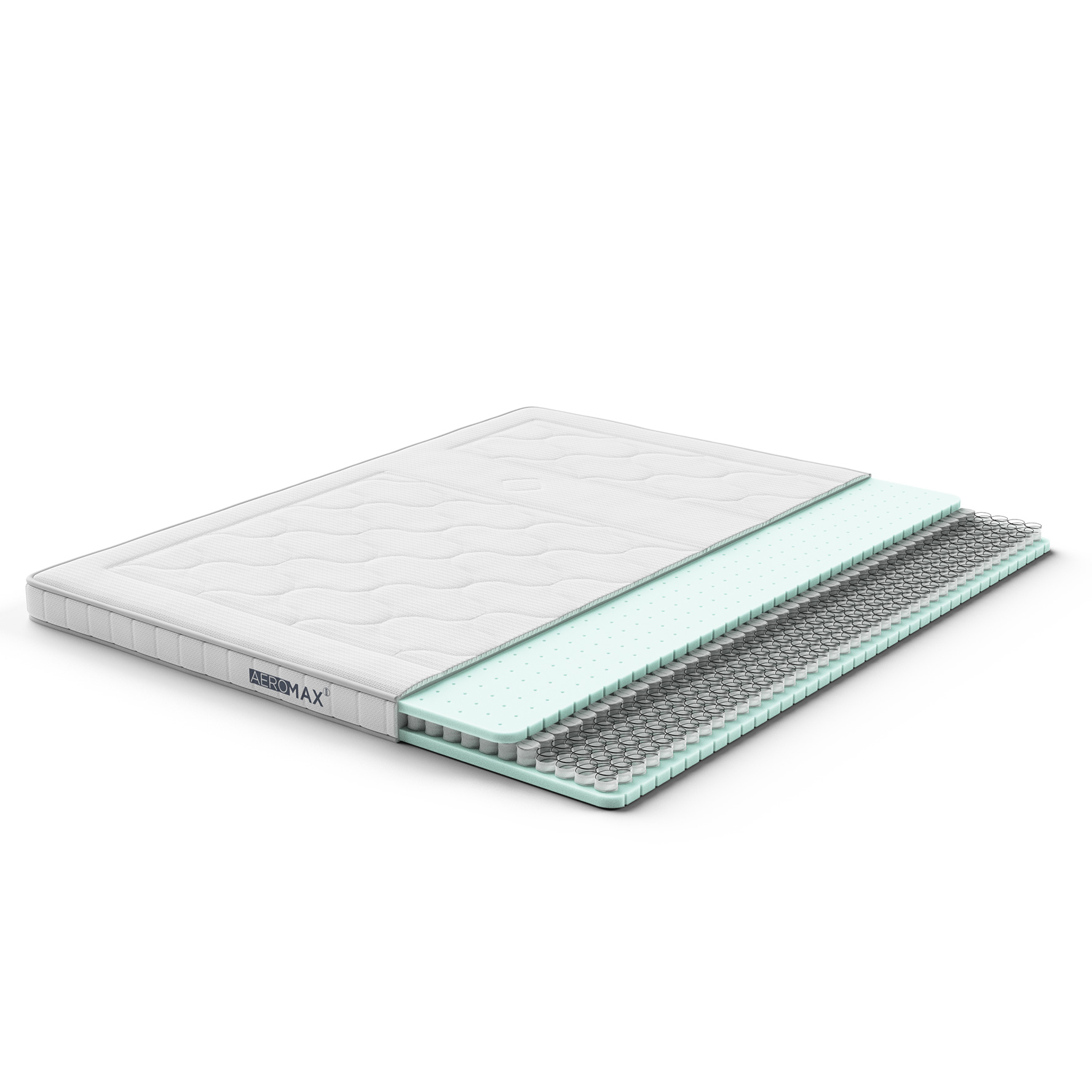 Aeromax Breeze Topmadras 140x200 - U-split til Elevationsseng