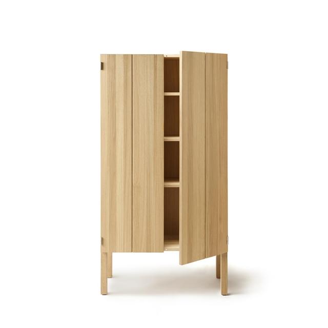 Nikari Arkitecture High Skab Olieret Egetræ