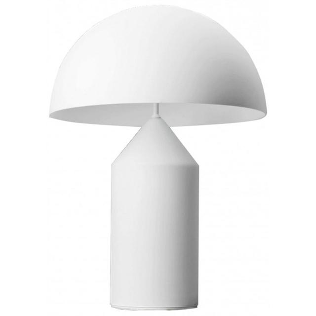 Oluce Atollo 233 Bordlampe - Hvid, Elegant Design