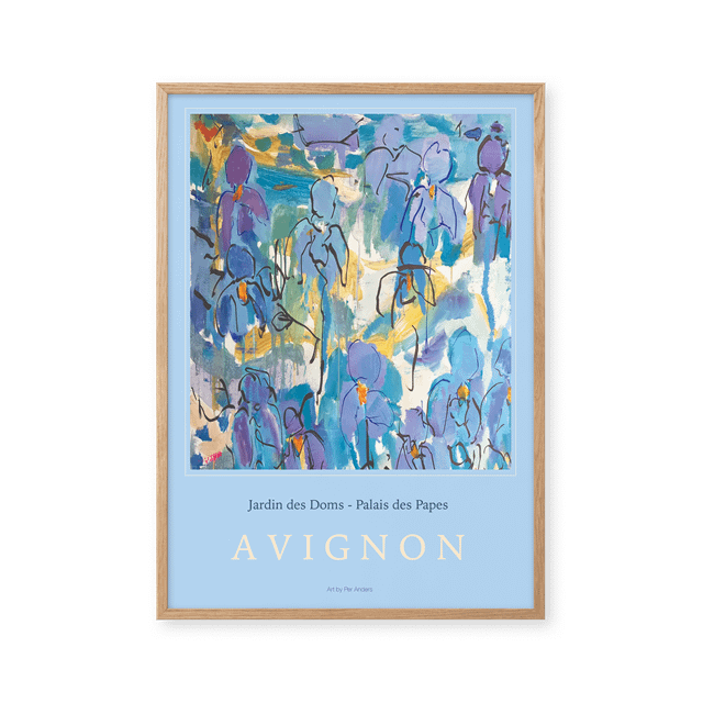 Peléton Avignon 50x70 Plakat