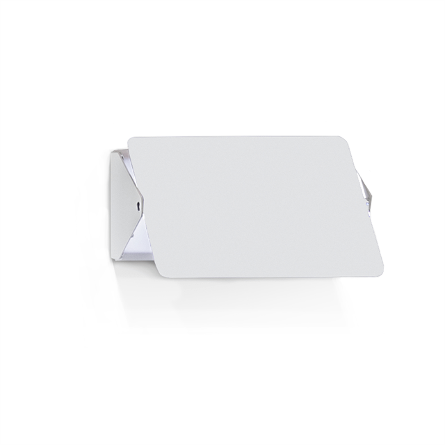 Nemo Applique   Volet Pivotant Væglampe Led Hvid