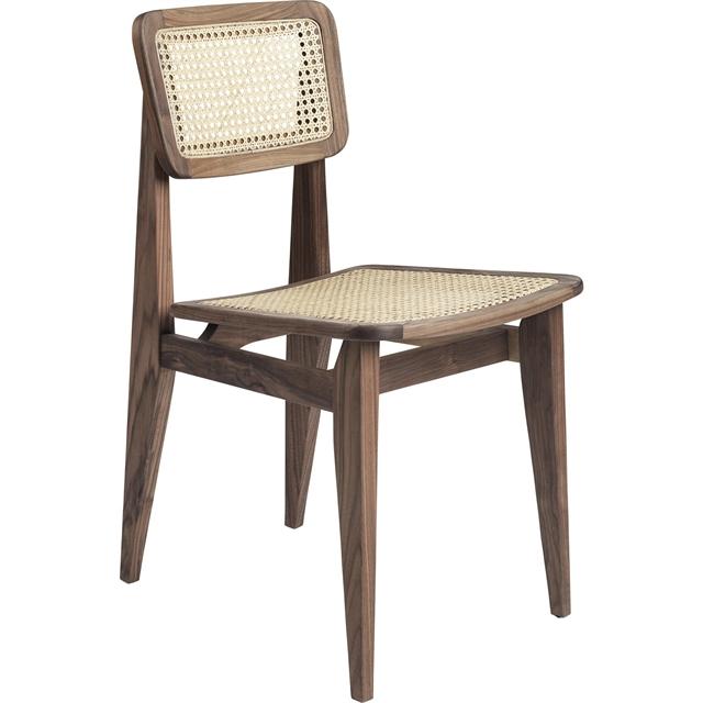Gubi  -chair Spisebordsstol Fransk Flet Amerikansk Valnød