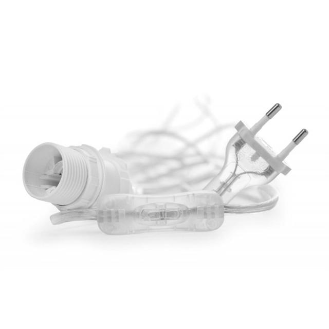 Watt   Veke Ledning Til Julestjerne   Meter    E14 Fatning   Afbryder Transparent