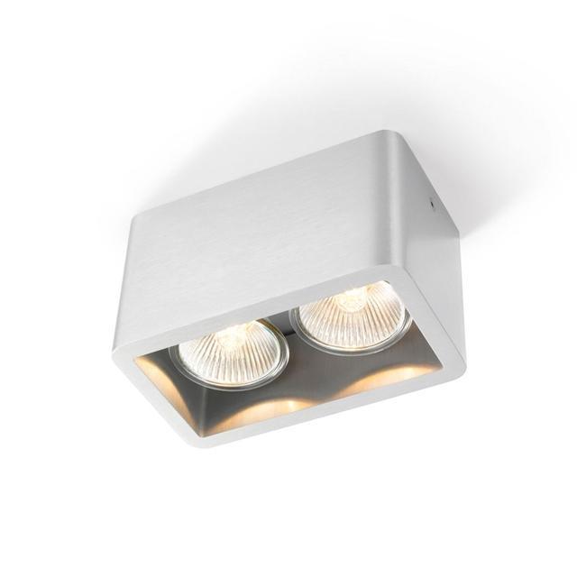 Trizo 21 Code Dobbelt Spot Loftslampe i Aluminium