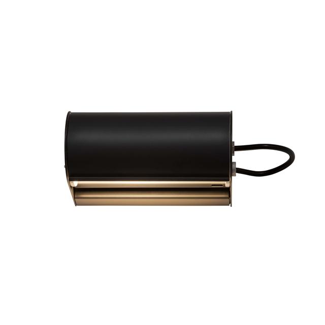 Nemo Applique Cylindrique Petite Væglampe Antracit Grå
