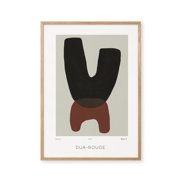 Peléton Duarouge 50x70 Plakat