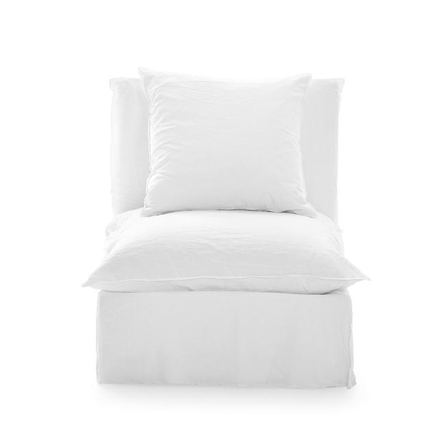 Gervasoni Ghost 06 Modul Sofa Uden Armlæn Lino Bianco