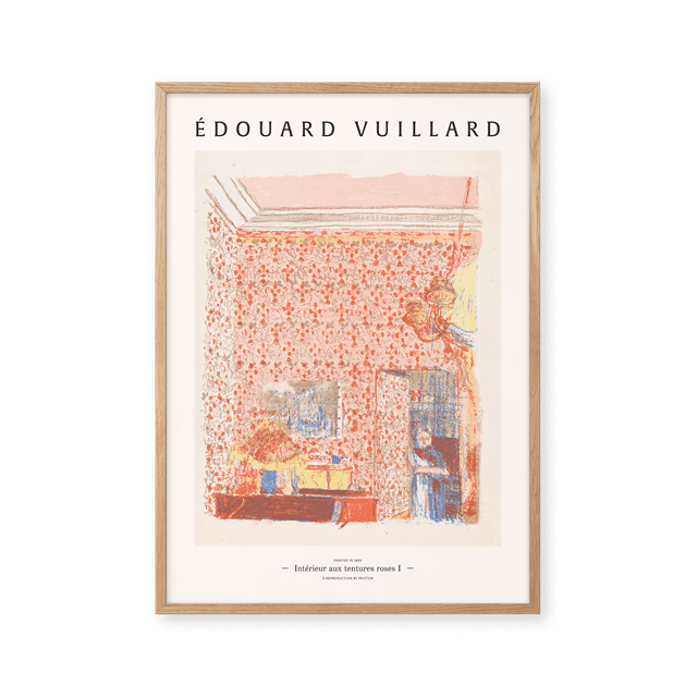 Peléton Inte 769 Rieur Aux Tentures Roses   70x100 Plakat