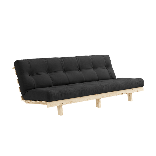 Karup Design Lean Sofasofa Med Alpha Madras 130x200 Mørkegrå Raw