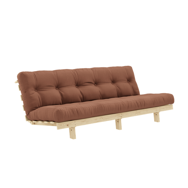 Karup Design Lean Sofasofa Med Alpha Madras 130x200 Clay Brown Raw