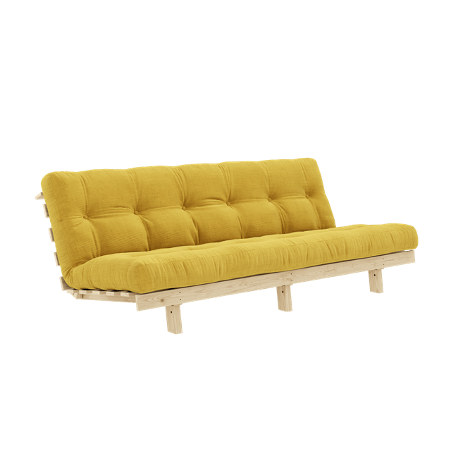 Karup Design Lean Sofasofa Med Alpha Madras 130x200 Honning Raw