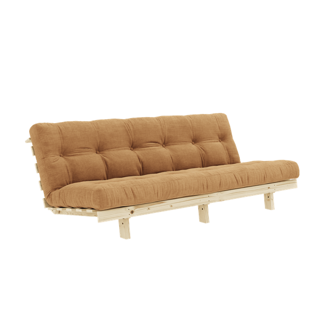 Karup Design Lean Sofasofa Med Alpha Madras 130x200 Fudge Brown Raw