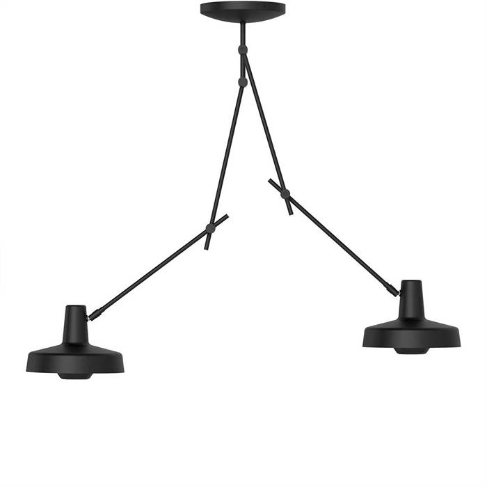 Moderne Arigato Loftlampe i Sort - Trendy Design