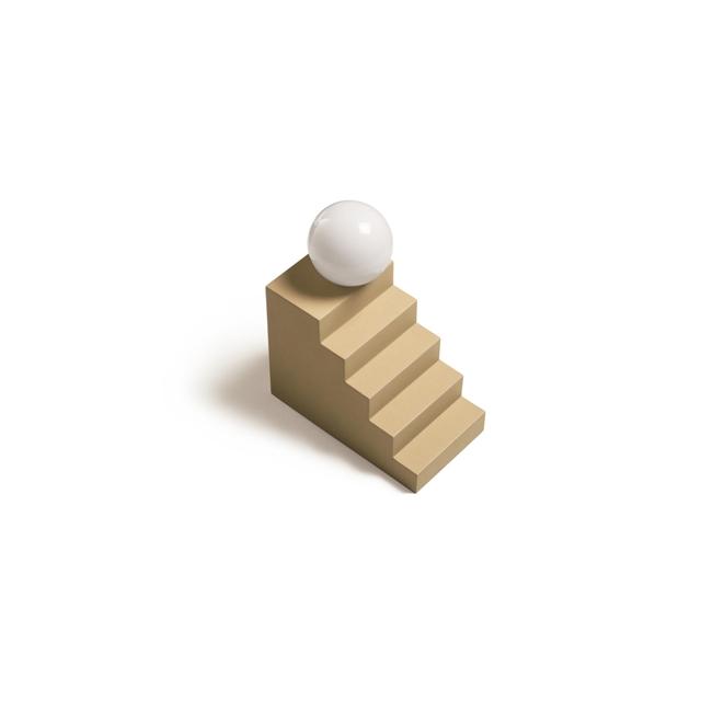 Oblure Stair Bordlampe Beige