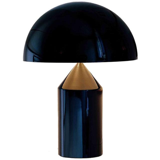 Oluce Atollo 239 Bordlampe - Sort Designperle