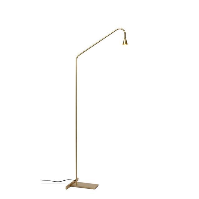 Trizo 21 Austere Gulvlampe Messing