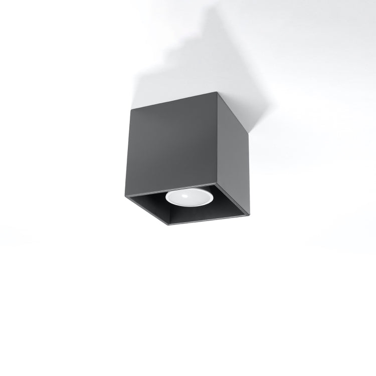 Loftlampe Quad   Antracit