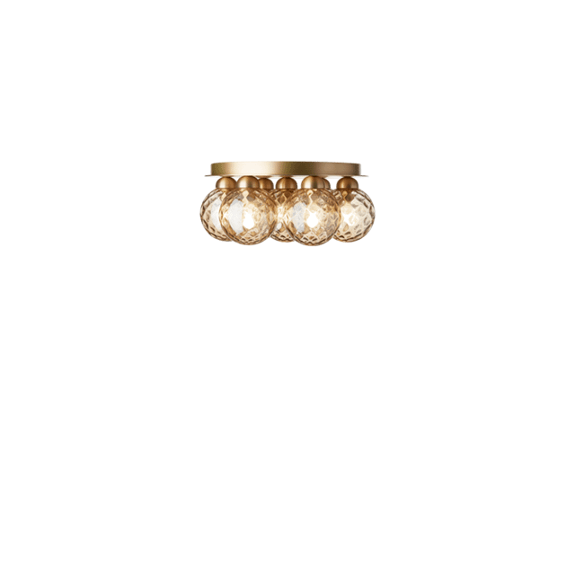 Nuura Apiales   Loftlampe Børstet Messing Guld