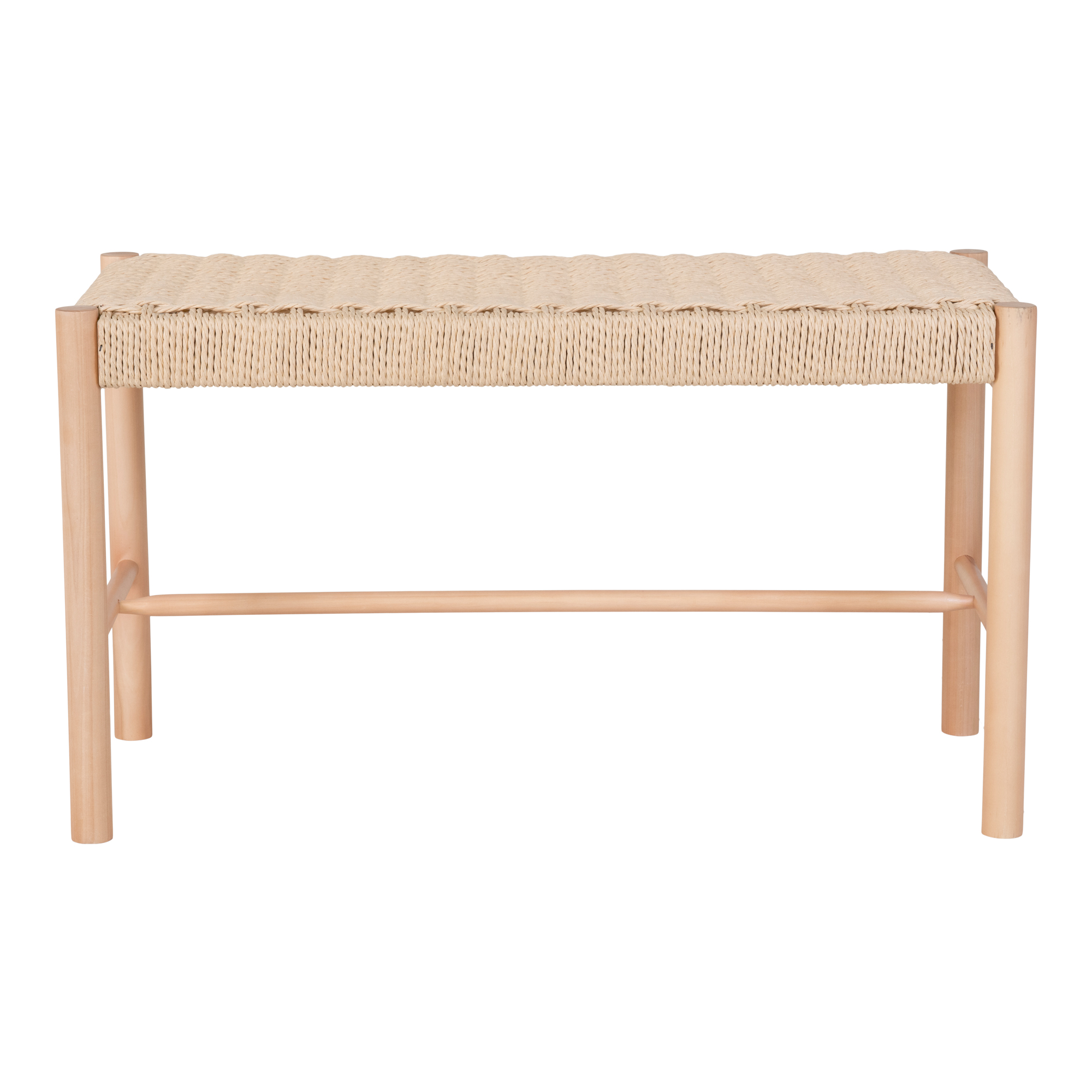 House Nordic Abano Bænk Natur Papirflet   Natur Poppeltræ  35x80