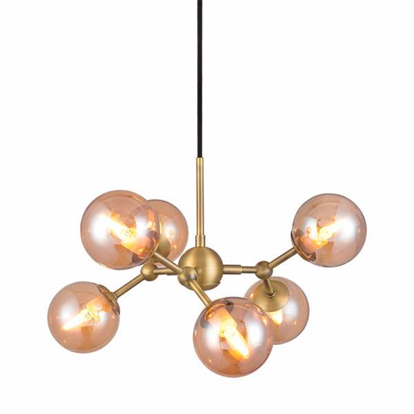 Halo Design Atom Lysekrone   45   Amber Antique