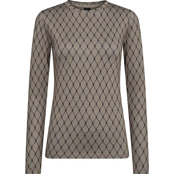 Hype The Detail Blouse   Print Beige Black