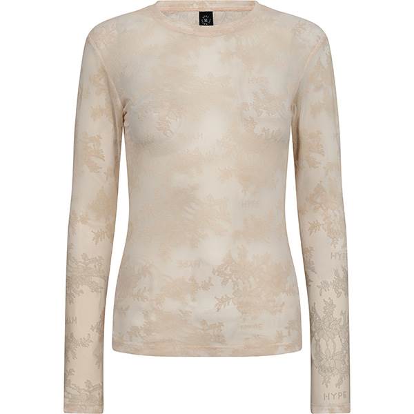 Hype The Detail Lace Blouse Nude