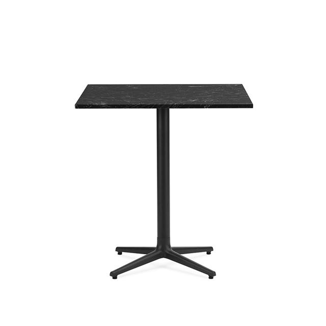 Normann Copenhagen Allez Café Bord 4l 70   70   Sort Marmor