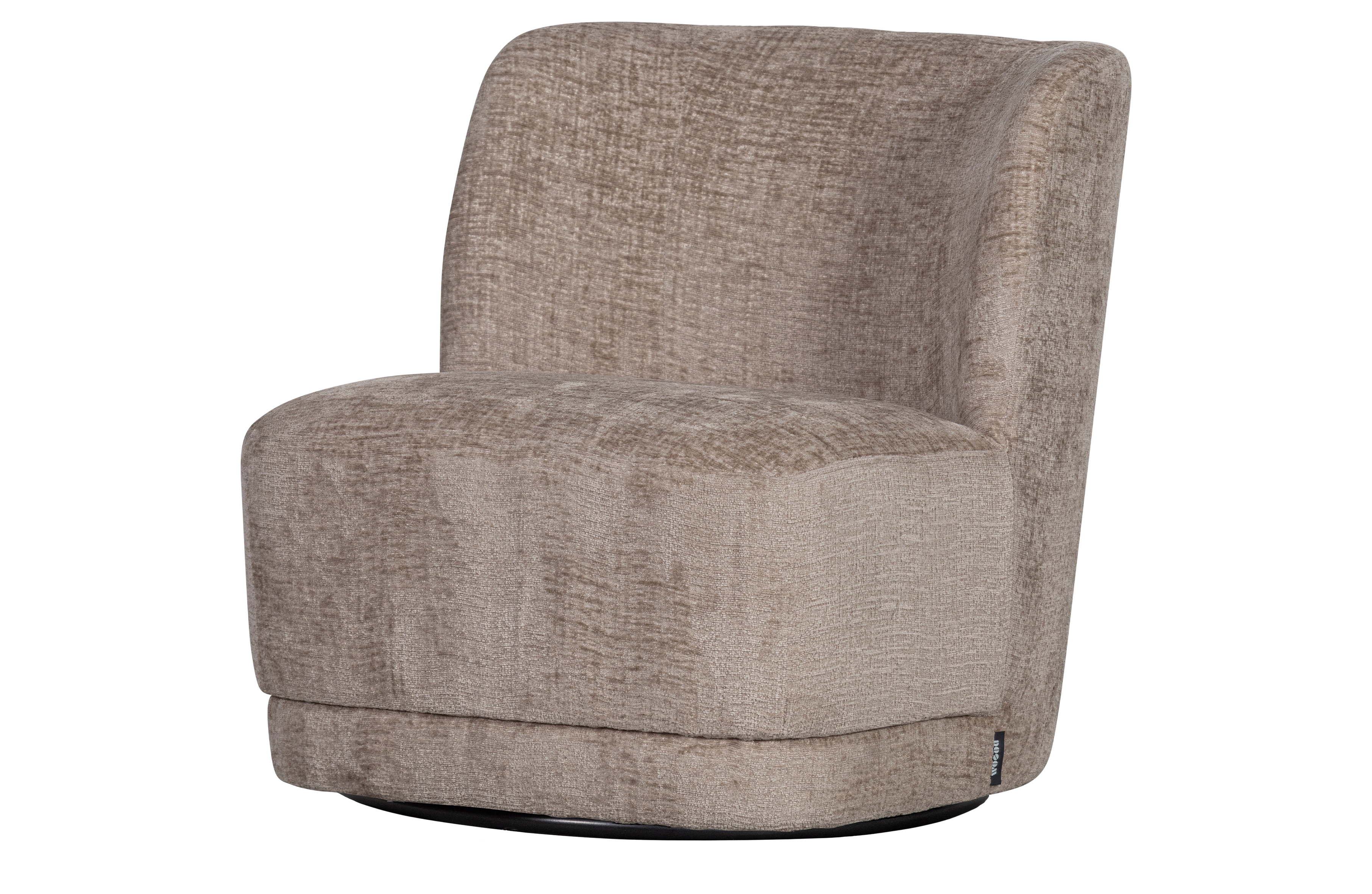 Woood Exclusive Atty Drejestol Sand Fløjl Polyester