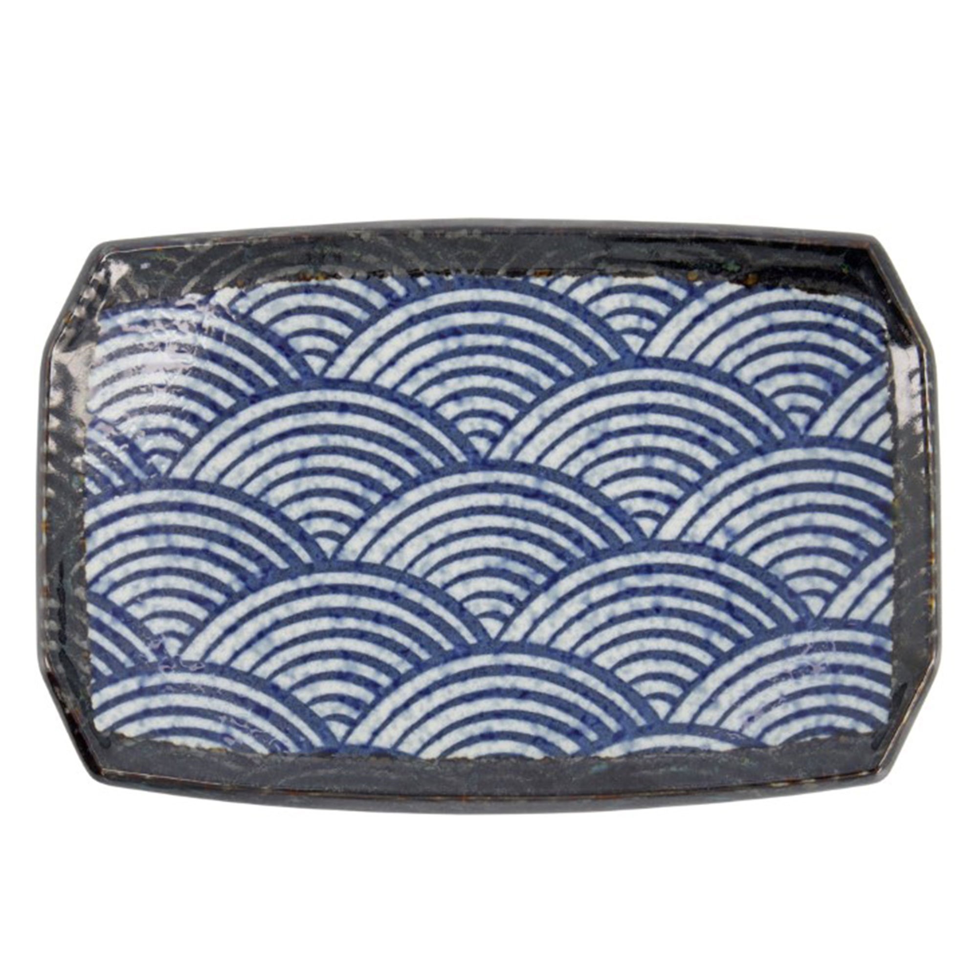 Aisai Seigaiha Tallerken  22x14 5x2