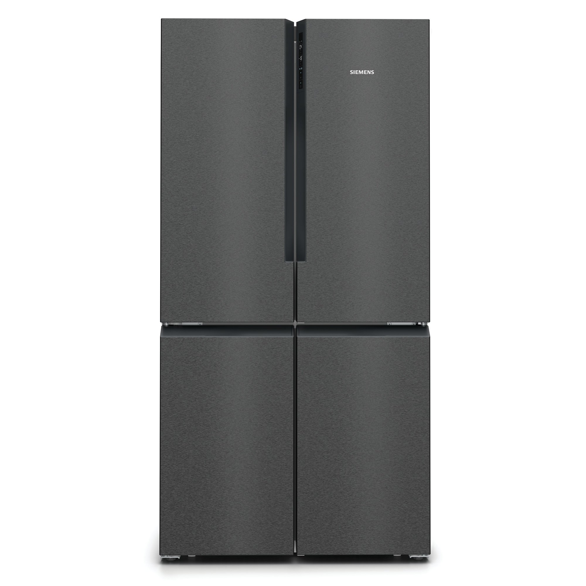 Kf96naxea Iq300 Fritstående Køle- Fryseskab 183x90    Black Steel