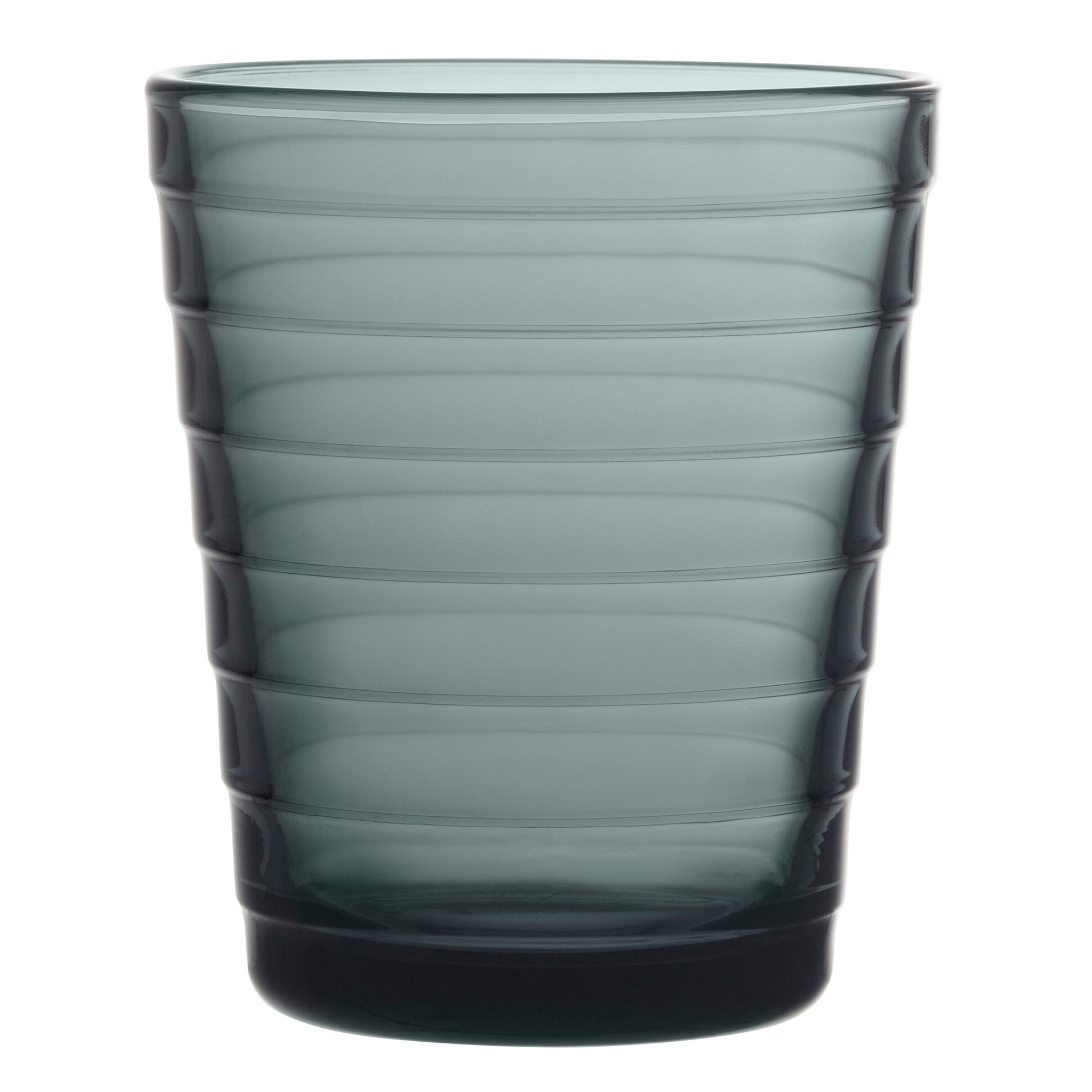 Aino Aalto Glas 22cl 2stk  Mørk Grå