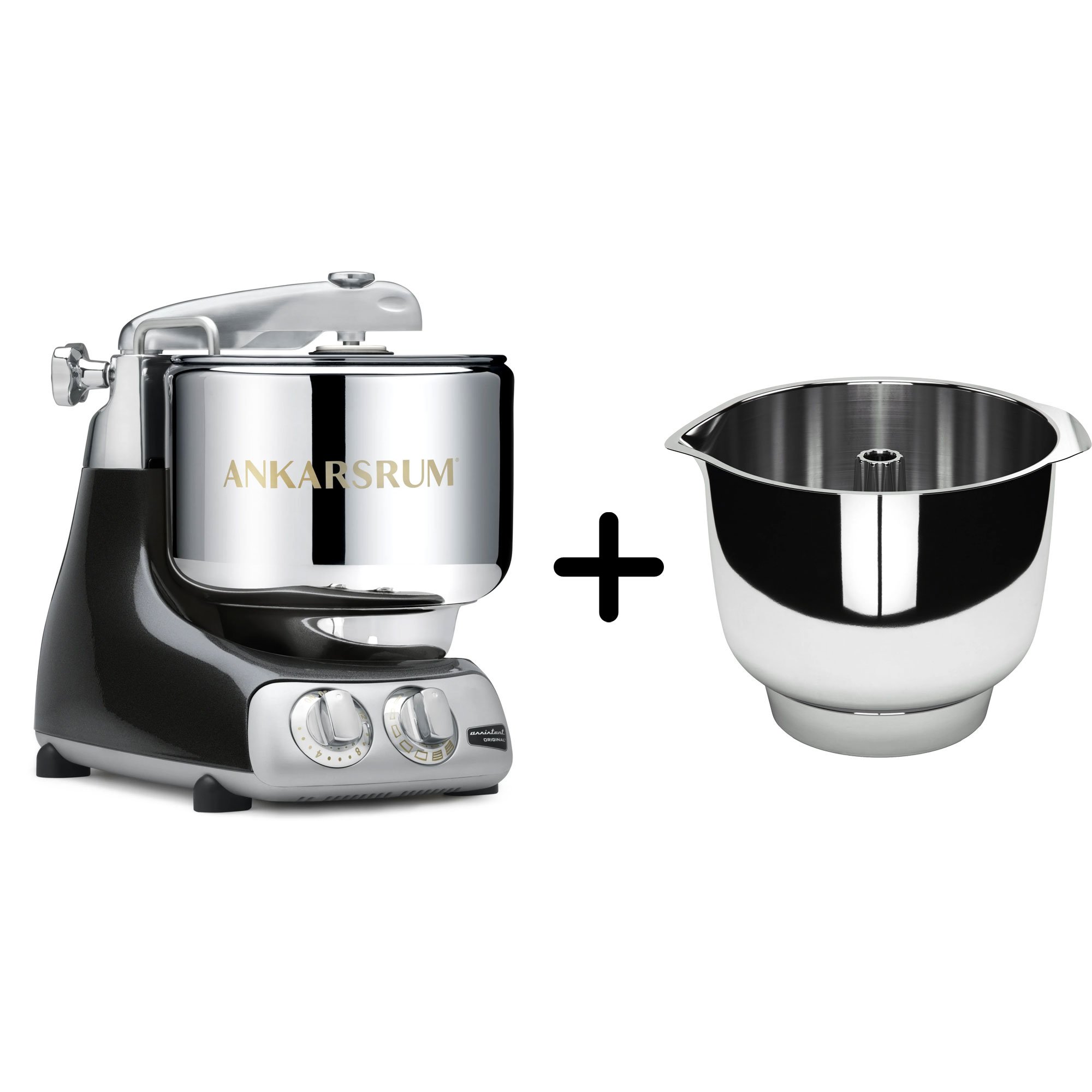 Akm 6230 Køkkenmaskine   Assistent Original Piskeskål  Black Diamond