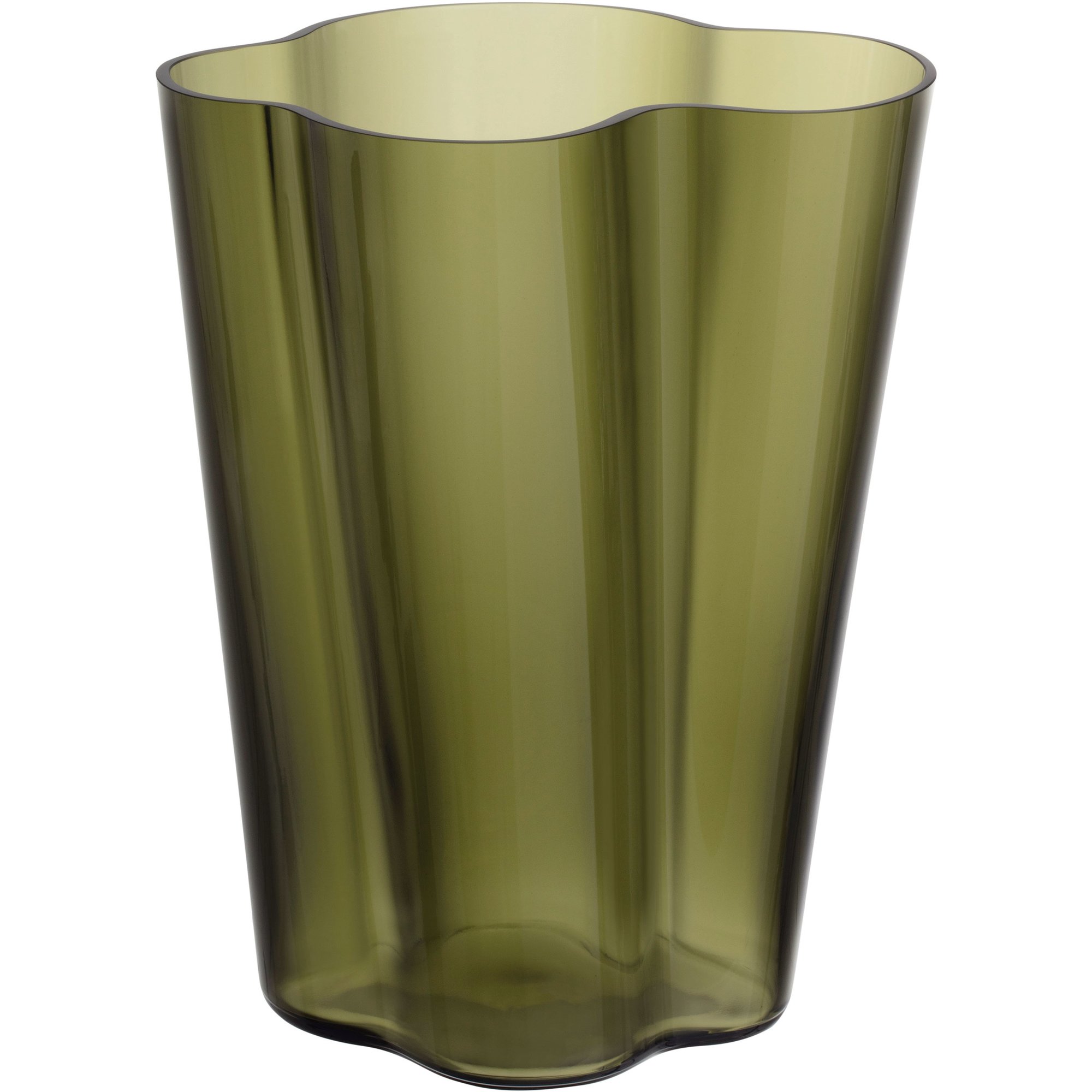 Aalto Vase 27cm  Mosgrøn