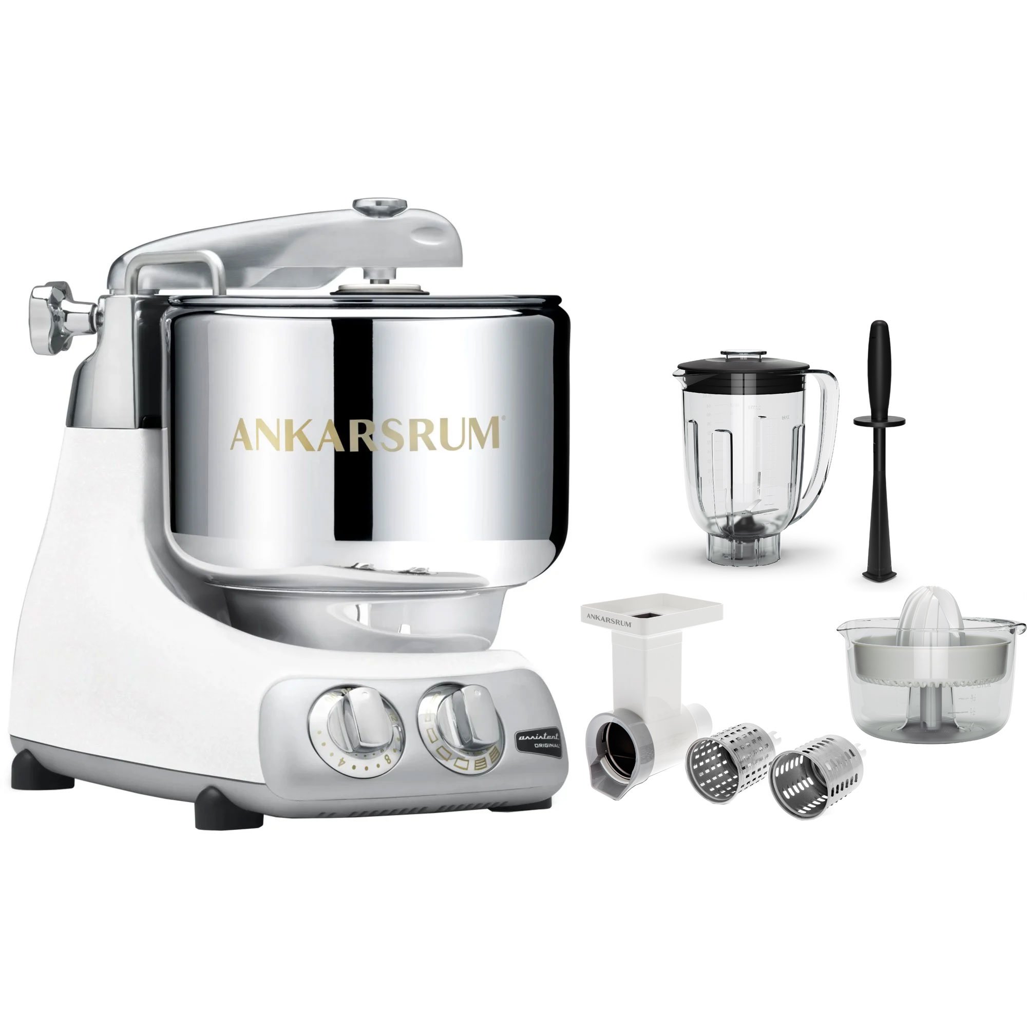 Akm 6230   Green Røremaskine  Glossy Hvid