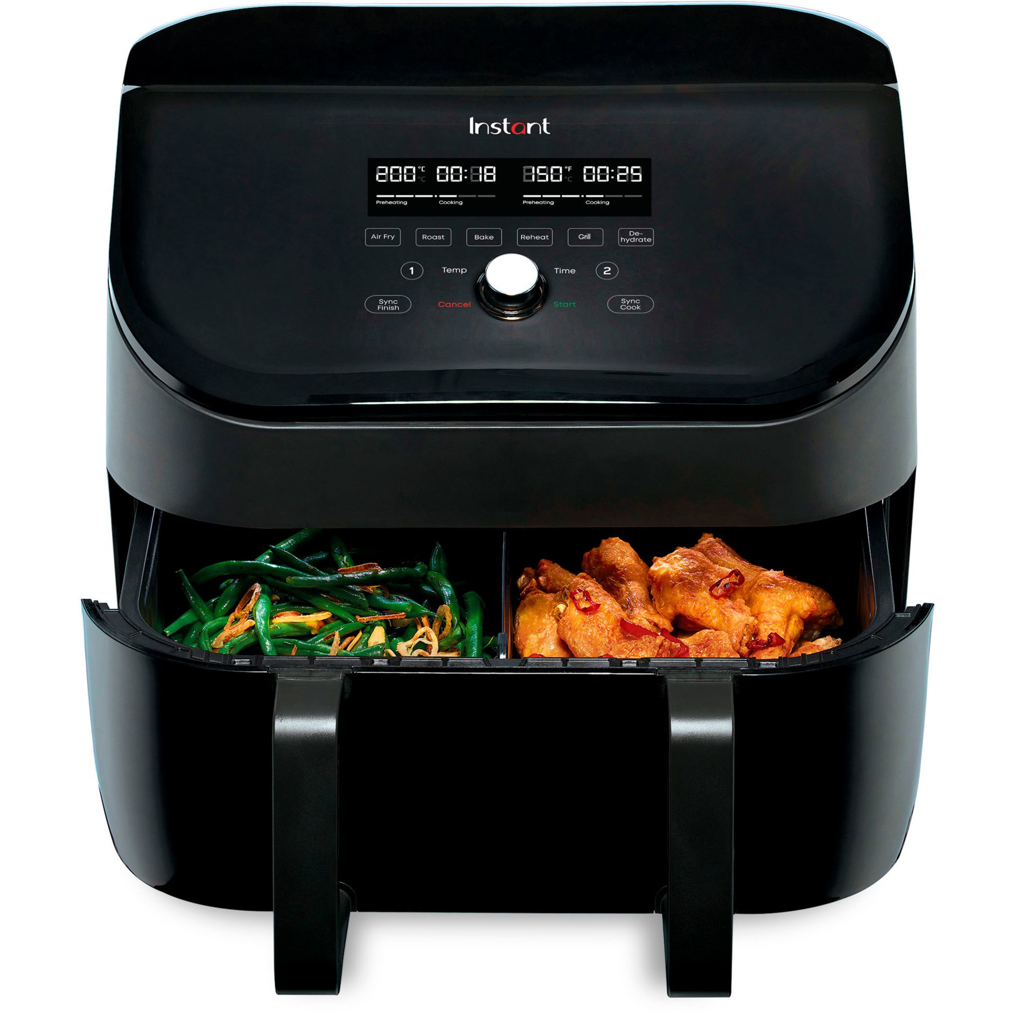 Vortex Versazone Dobbelt Airfryer      Liter