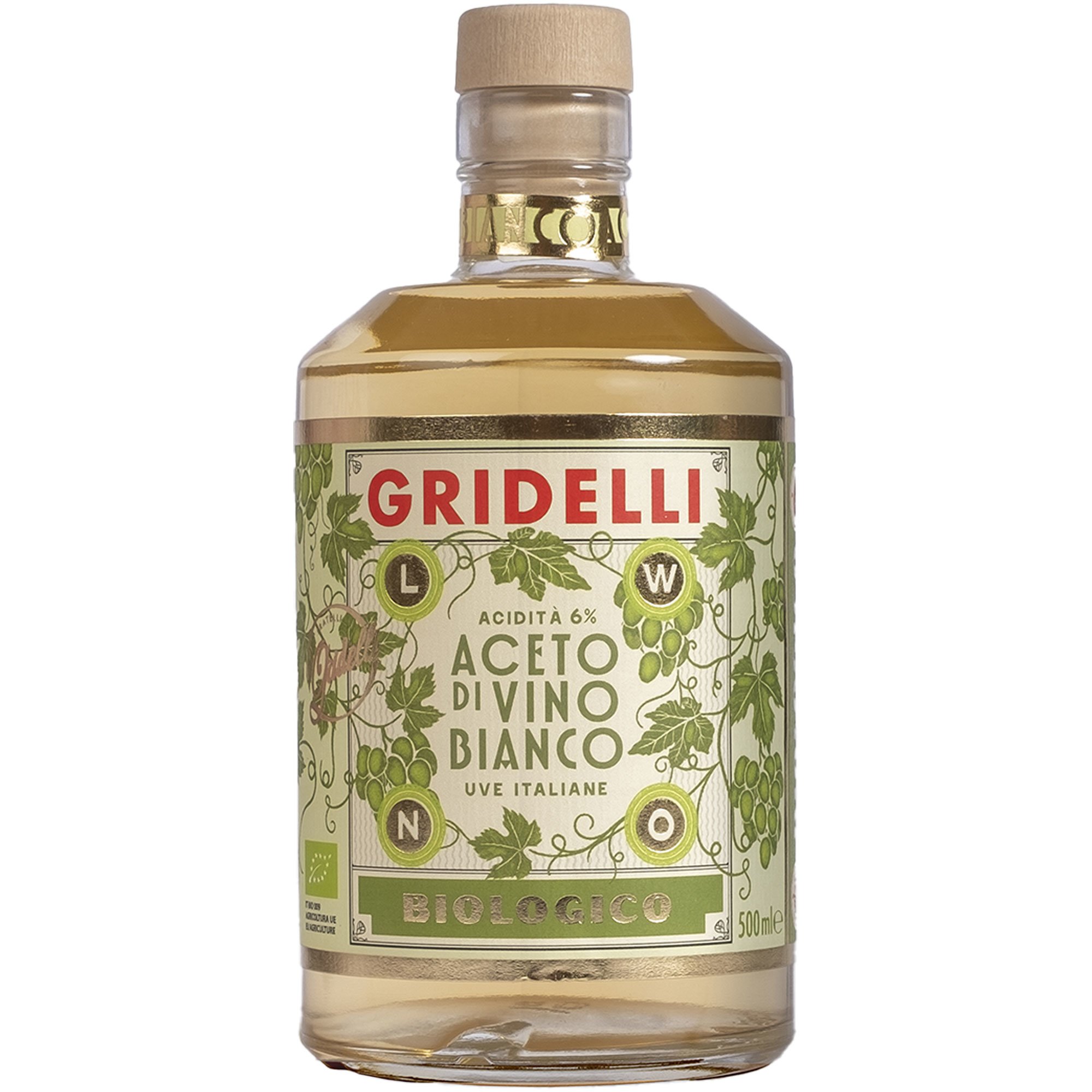 Aceto   Vino Bianco økologisk Hvidvinseddike 500