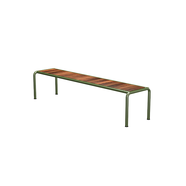Houe Avanti Havebænk   Træ Large Thermo Ash Olive Green