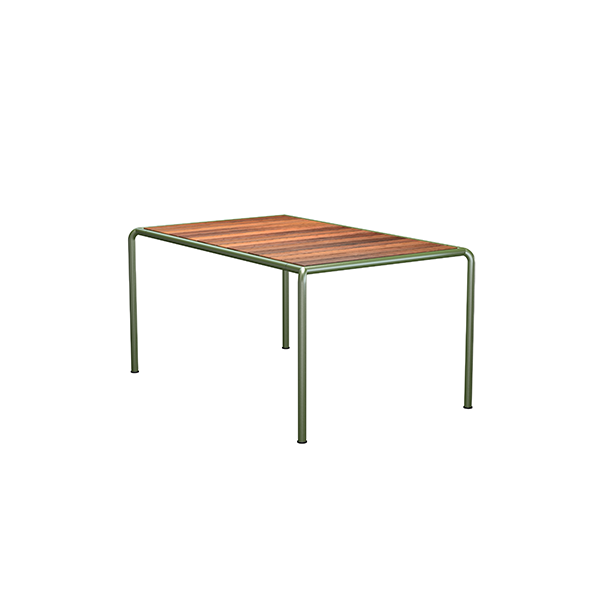Houe Avanti Havebord   Træ 153   98   Thermo Ash Olive Green