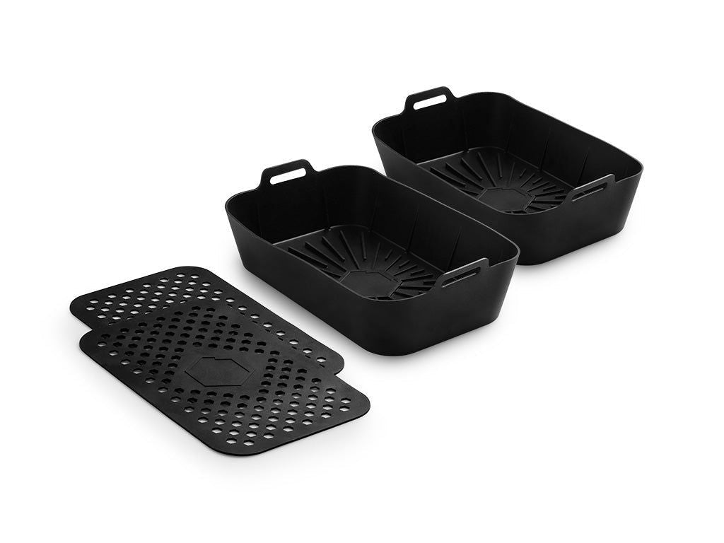 Air Fryer Liner And Mats  -pack   Dual