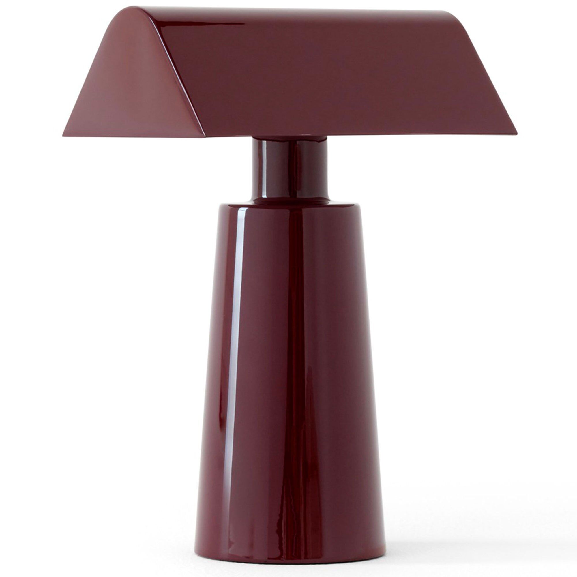Andtradition Caret Mf1 Bærbar Lampe  Burgunder