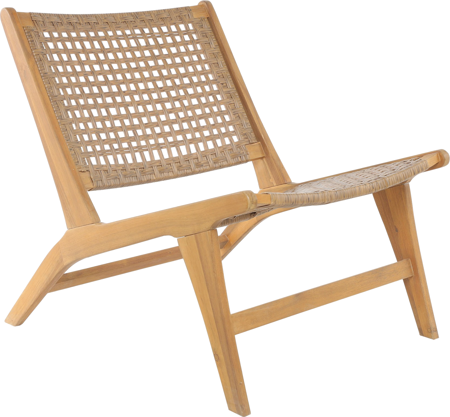 Arica  Loungestol  Brun  Akacie   : 76    : 65