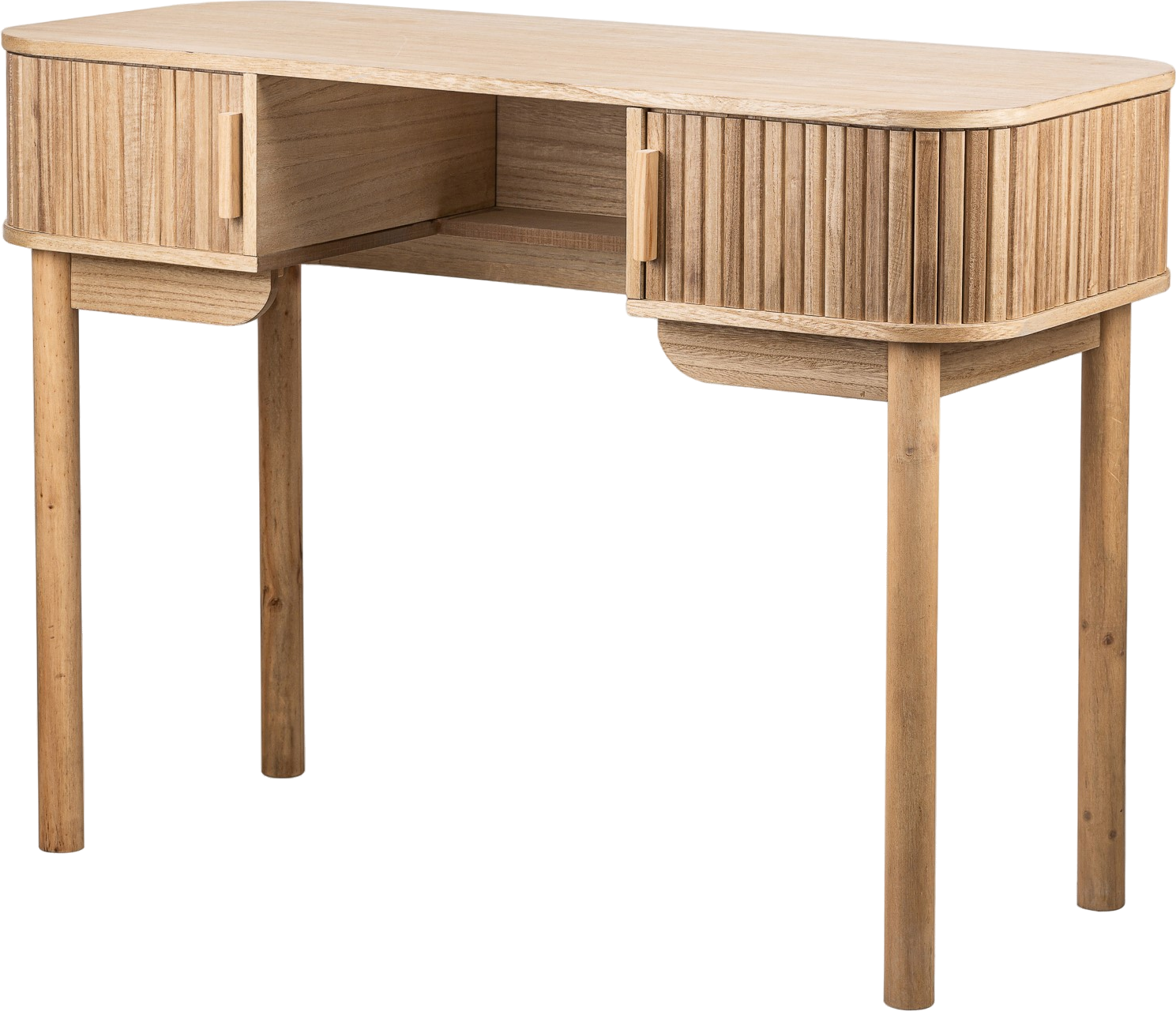Toyama  Skrivebord  Brun  Asketræ   : 78    : 110