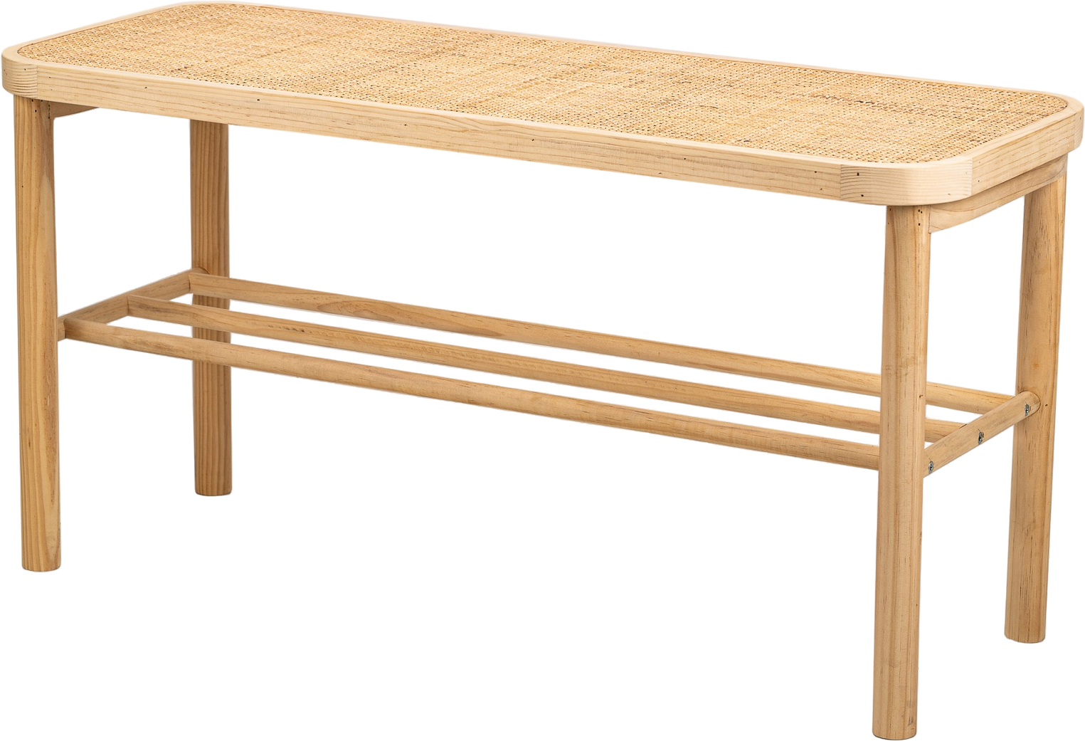 Asugi  Bænk  Beige  Rattan   : 52    : 90